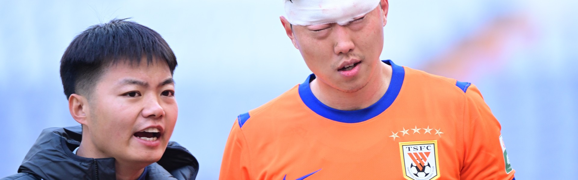 开云网址-山东解说：高准翼轻微脑震荡缝了30多针，现在应该问题不大了